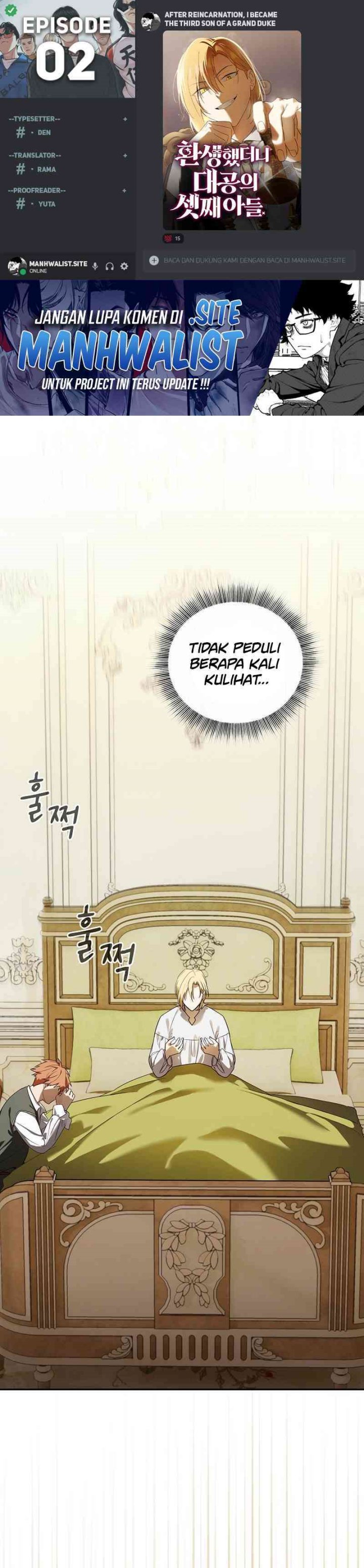 Reincarnated as the Archduke’s Son (A Mercenary’s Rebirth Among Nobles) Chapter 02 Bahasa Indonesia