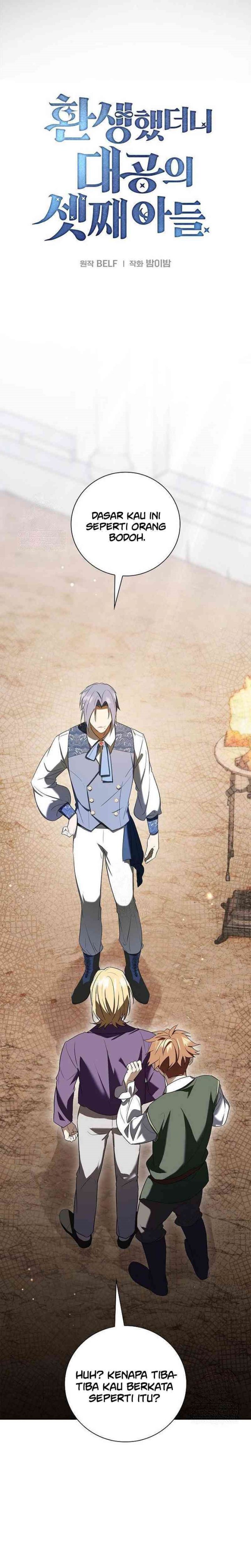 Reincarnated as the Archduke’s Son (A Mercenary’s Rebirth Among Nobles) Chapter 07 Bahasa Indonesia