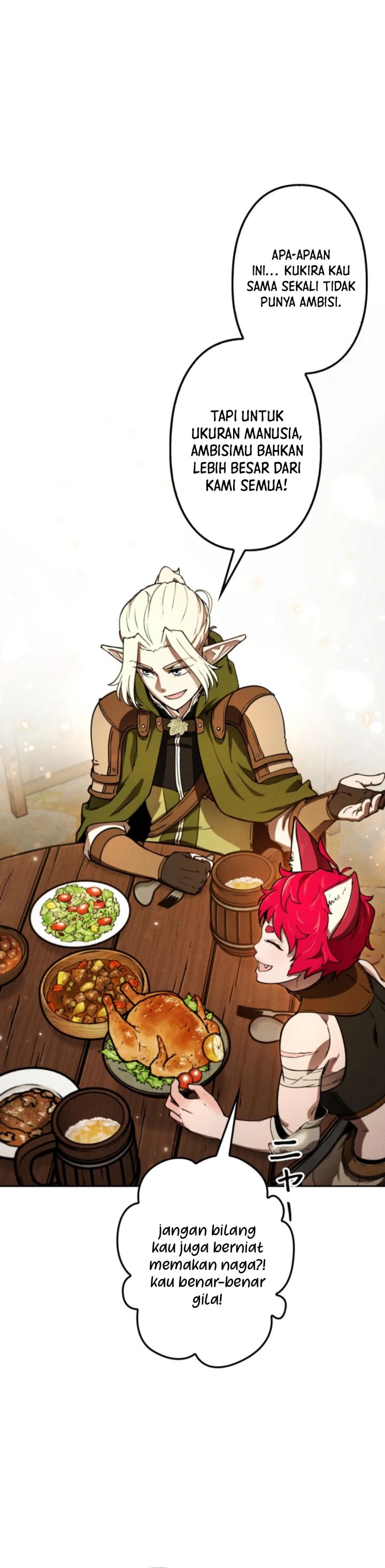 Reincarnated as the Strongest Monster Eater: Revenge on the Tyrant Dragon Chapter 12 Bahasa Indonesia