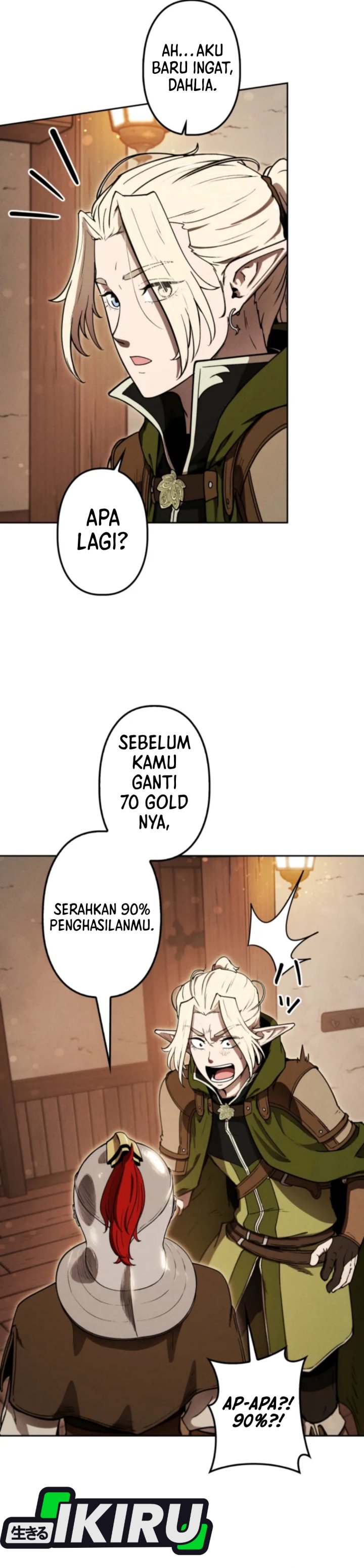 Reincarnated as the Strongest Monster Eater: Revenge on the Tyrant Dragon Chapter 15 Bahasa Indonesia