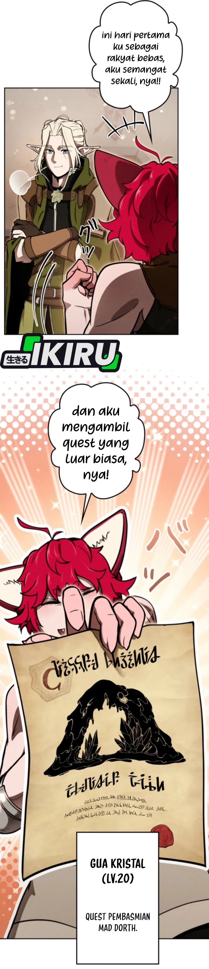 Reincarnated as the Strongest Monster Eater: Revenge on the Tyrant Dragon Chapter 15 Bahasa Indonesia