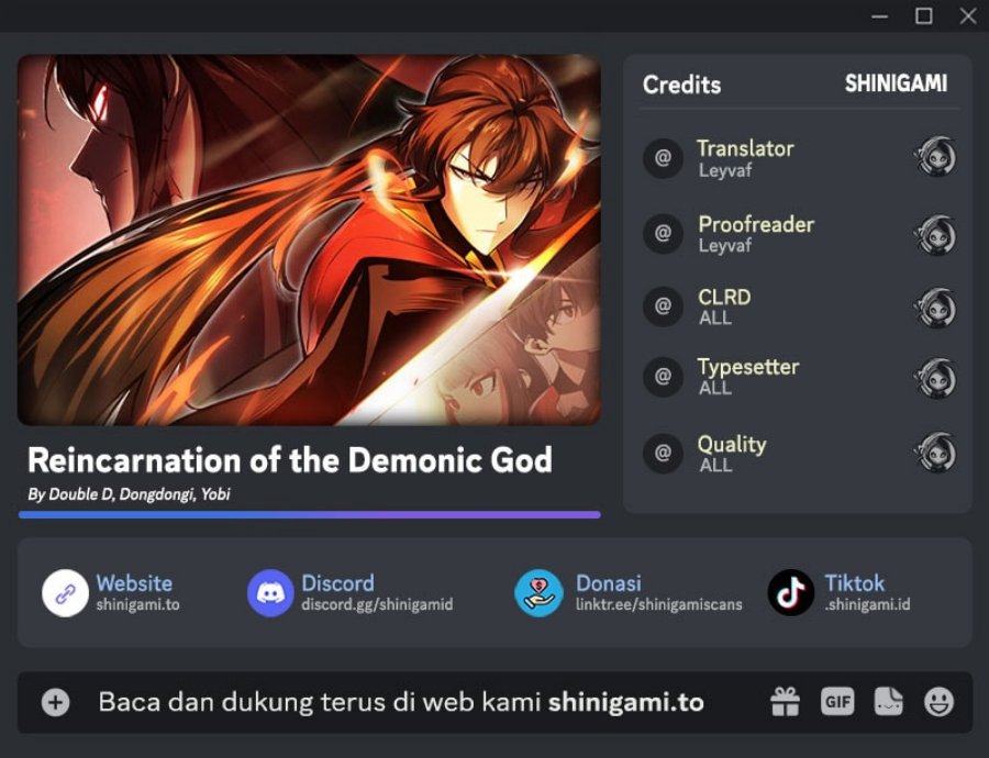 Reincarnation Of The Demonic God Chapter 21 Bahasa Indonesia