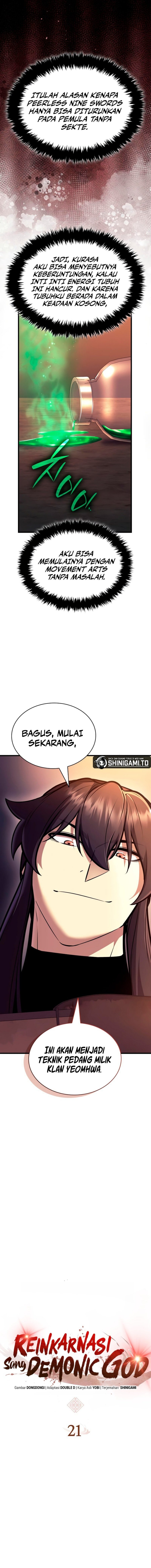Reincarnation Of The Demonic God Chapter 21 Bahasa Indonesia