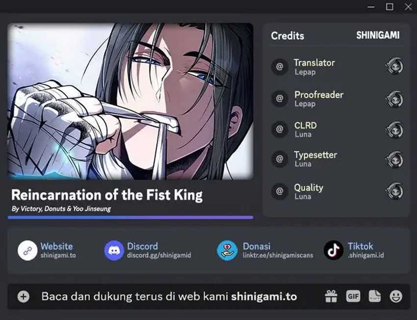 Reincarnation Of The Fist King chapter 5