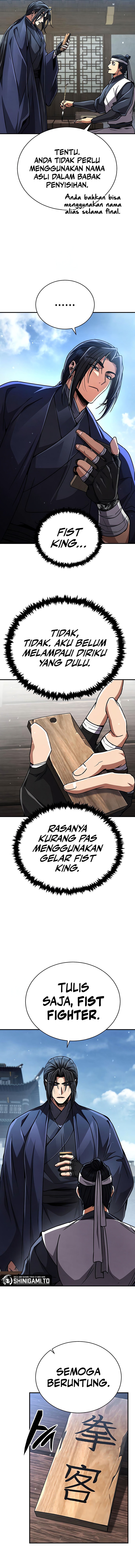 Reincarnation Of The Fist King Chapter 26 Bahasa Indonesia