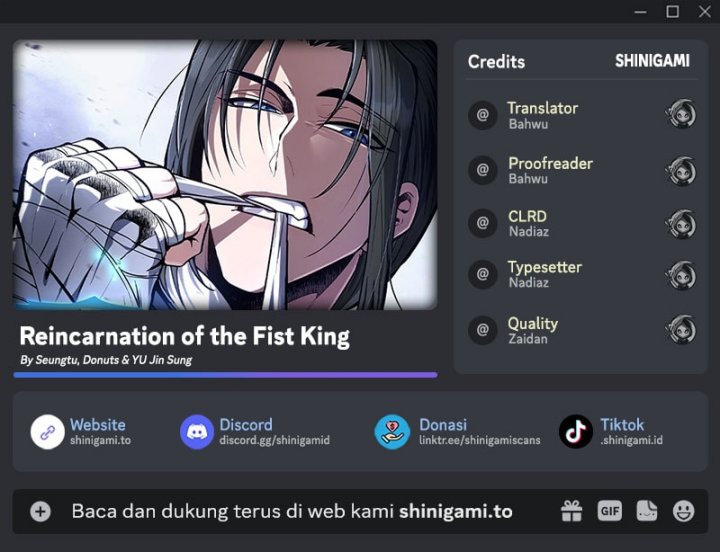 Reincarnation Of The Fist King chapter 29