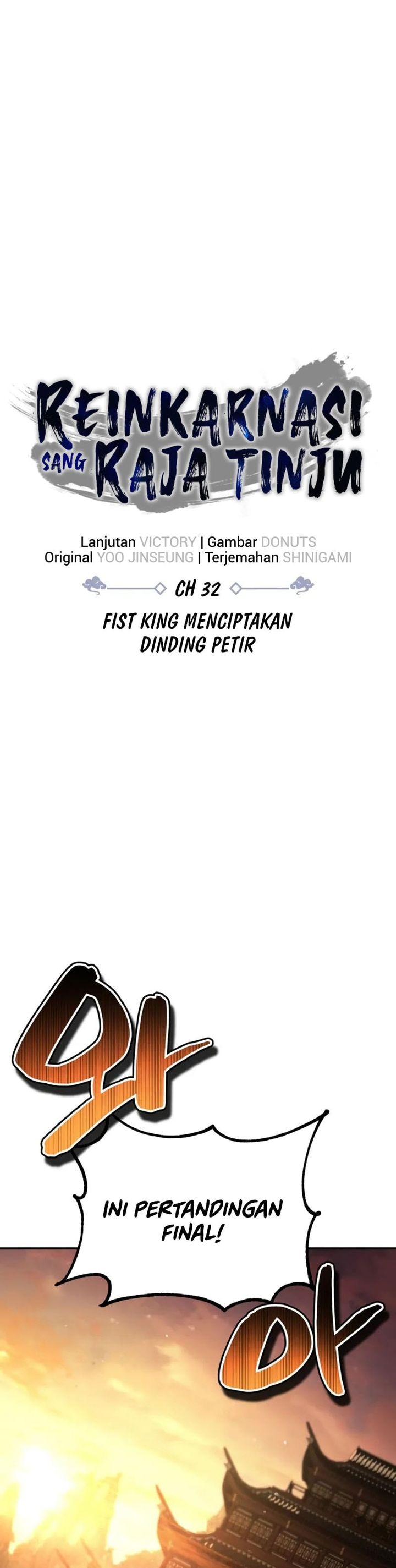 Reincarnation Of The Fist King Chapter 32 Bahasa Indonesia