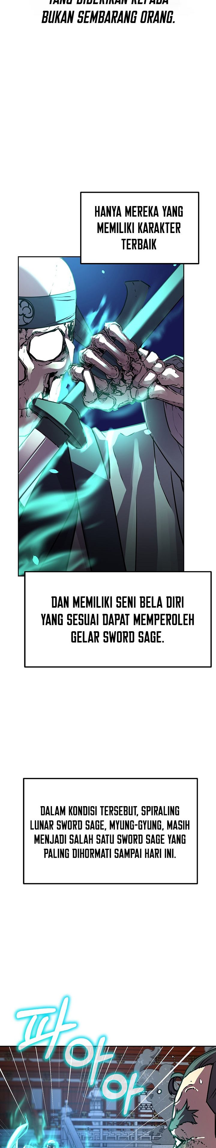 Reincarnation of the Murim Clan’s Former Ranker Chapter 77 Bahasa Indonesia