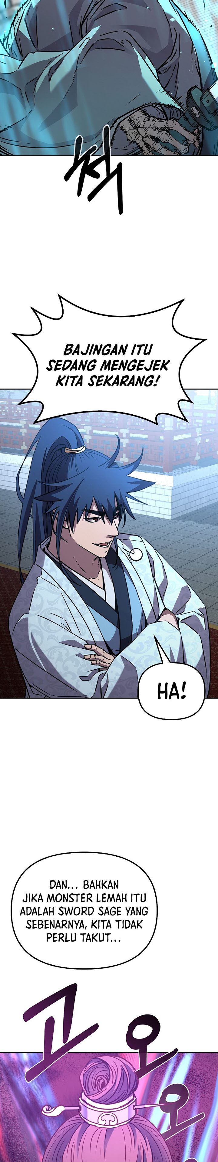 Reincarnation of the Murim Clan’s Former Ranker Chapter 77 Bahasa Indonesia