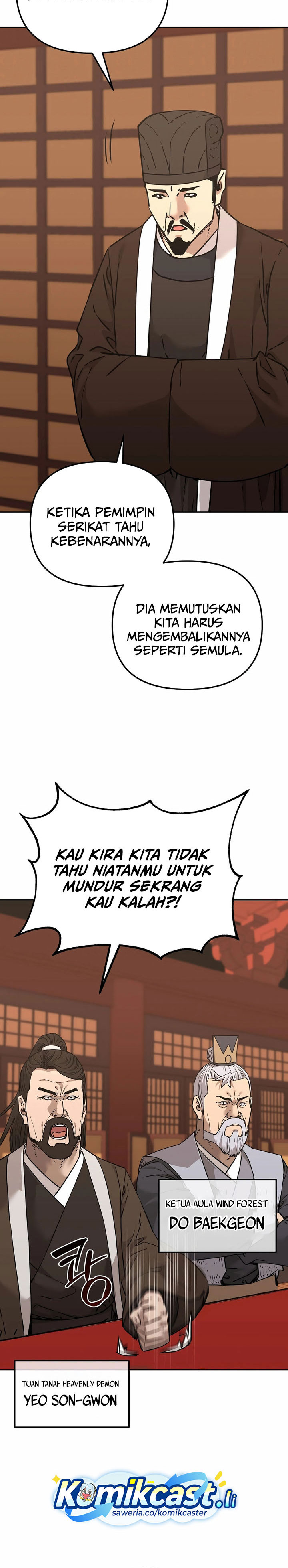 Reincarnation of the Murim Clan’s Former Ranker Chapter 168 Bahasa Indonesia