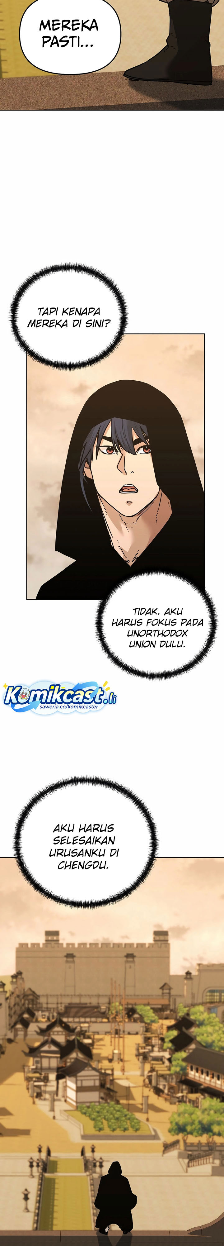 Reincarnation of the Murim Clan’s Former Ranker Chapter 168 Bahasa Indonesia