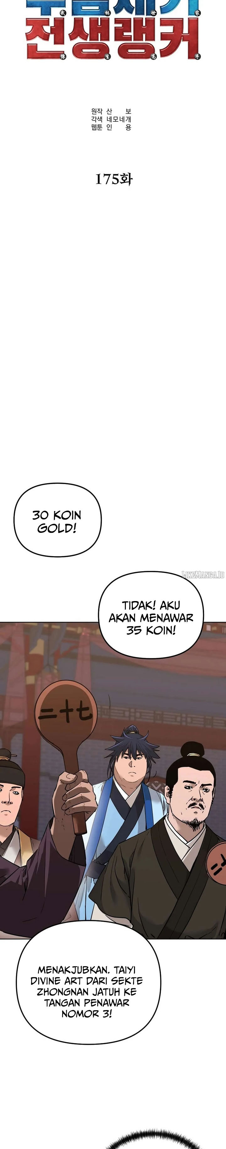 Reincarnation of the Murim Clan’s Former Ranker Chapter 175 Bahasa Indonesia