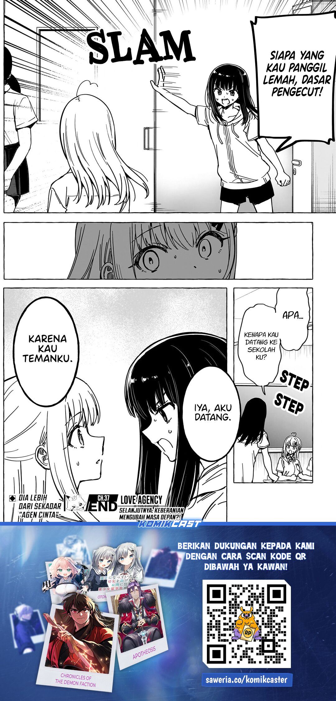 Renai Daikou Chapter 37 Bahasa Indonesia