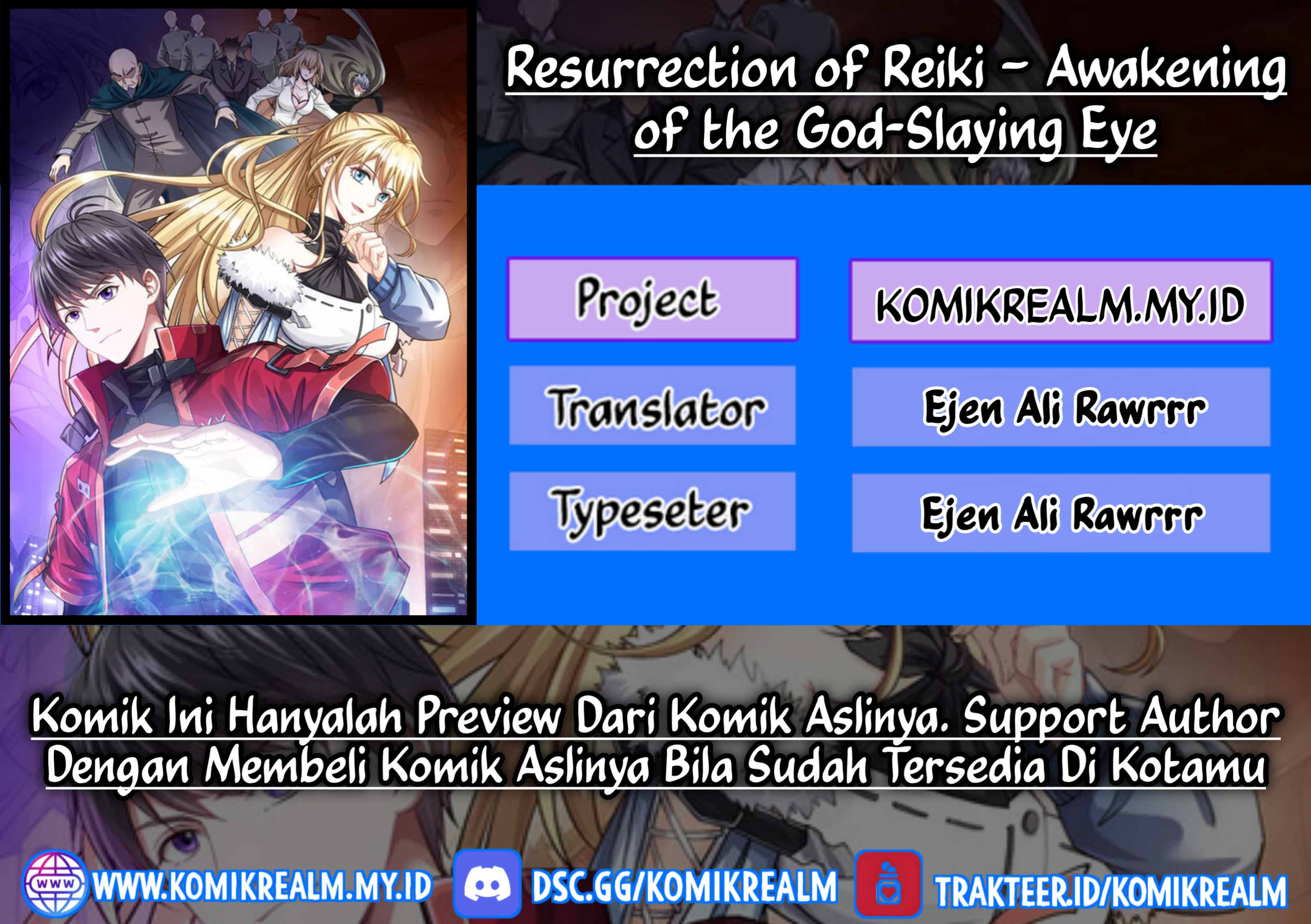 Resurrection of Reiki – Awakening of the God-Slaying Eye Chapter 02 Bahasa Indonesia