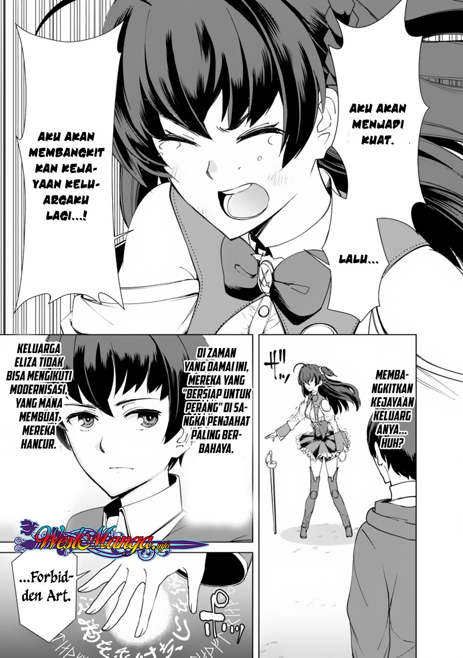 Rettou Me no Tensei Majutsushi Shiitage Rareta Moto Yuusha wa Mirai no Sekai o Yoyuu de Ikinuku Chapter 11 Bahasa Indonesia