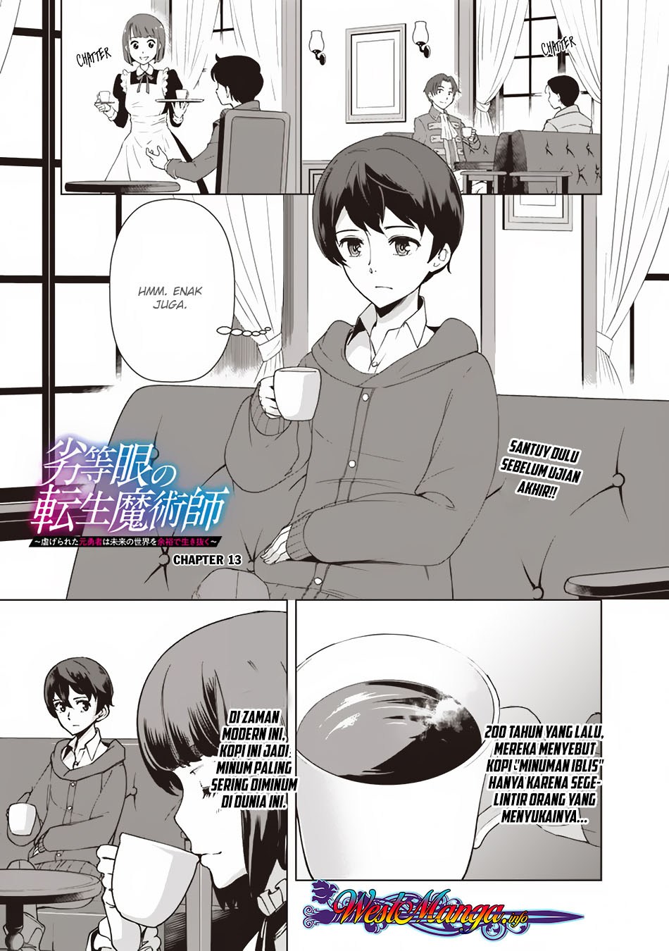 Rettou Me no Tensei Majutsushi Shiitage Rareta Moto Yuusha wa Mirai no Sekai o Yoyuu de Ikinuku chapter 13