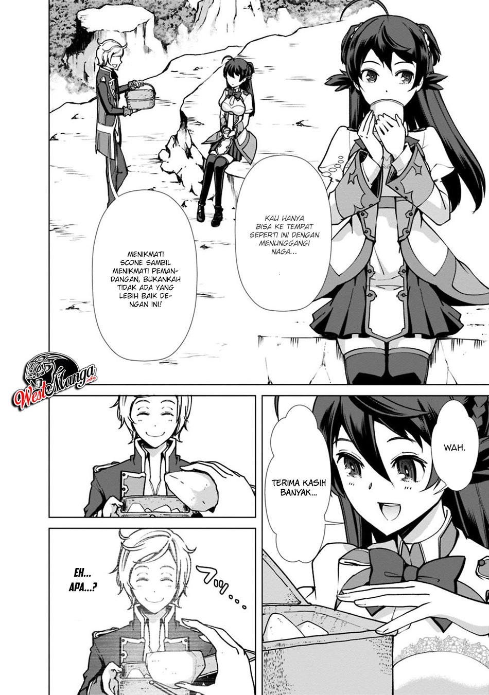 Rettou Me no Tensei Majutsushi Shiitage Rareta Moto Yuusha wa Mirai no Sekai o Yoyuu de Ikinuku Chapter 30 Bahasa Indonesia