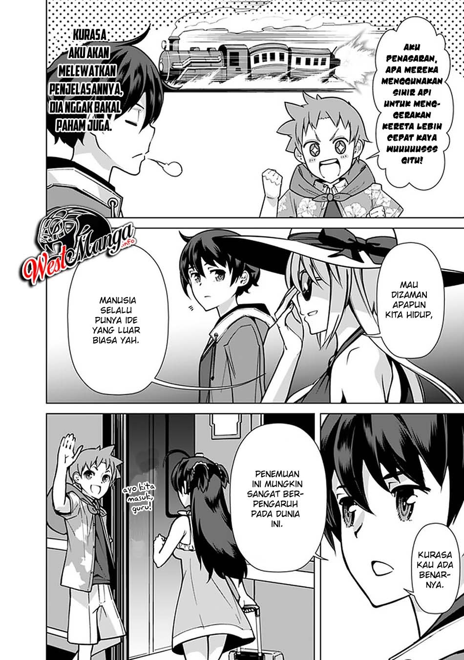 Rettou Me no Tensei Majutsushi Shiitage Rareta Moto Yuusha wa Mirai no Sekai o Yoyuu de Ikinuku Chapter 42 Bahasa Indonesia