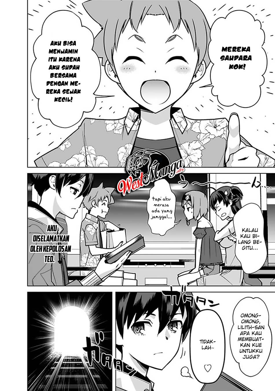 Rettou Me no Tensei Majutsushi Shiitage Rareta Moto Yuusha wa Mirai no Sekai o Yoyuu de Ikinuku Chapter 42 Bahasa Indonesia