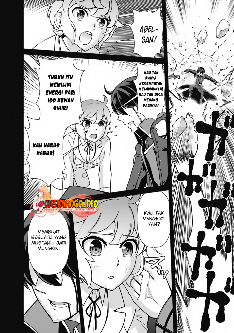 Rettou Me no Tensei Majutsushi Shiitage Rareta Moto Yuusha wa Mirai no Sekai o Yoyuu de Ikinuku Chapter 104 Bahasa Indonesia