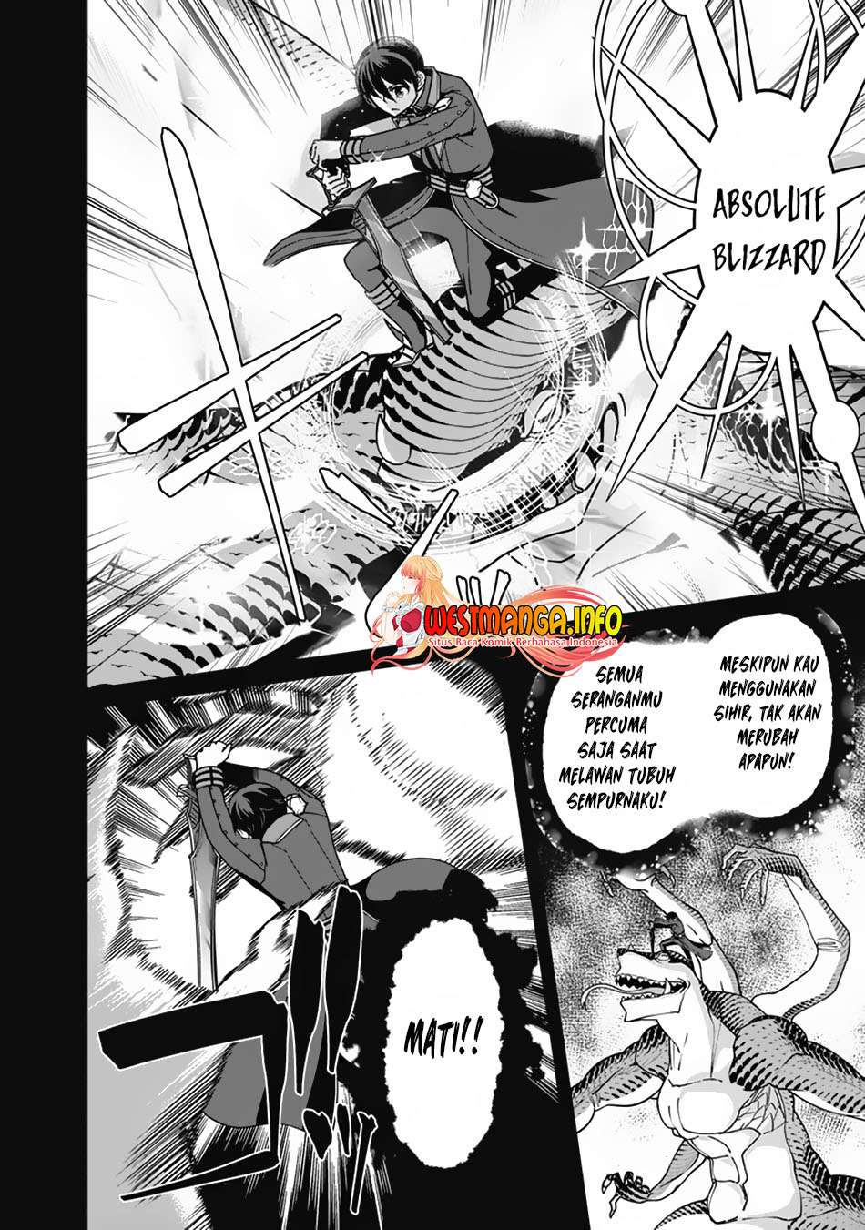 Rettou Me no Tensei Majutsushi Shiitage Rareta Moto Yuusha wa Mirai no Sekai o Yoyuu de Ikinuku Chapter 104 Bahasa Indonesia
