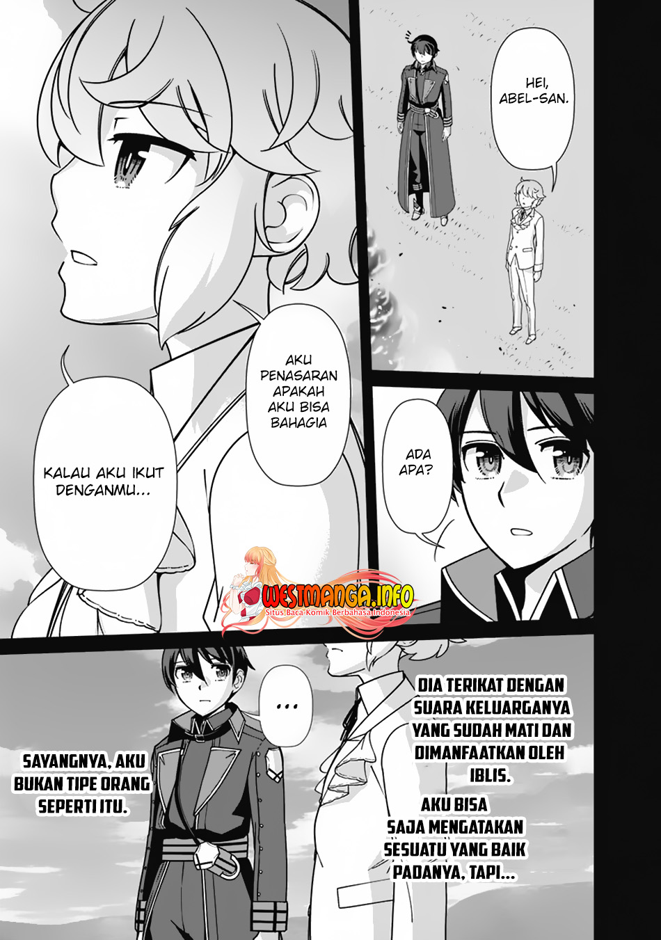 Rettou Me no Tensei Majutsushi Shiitage Rareta Moto Yuusha wa Mirai no Sekai o Yoyuu de Ikinuku Chapter 104 Bahasa Indonesia