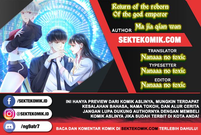 Return of the Reborn God Emperor Chapter 59 Bahasa Indonesia