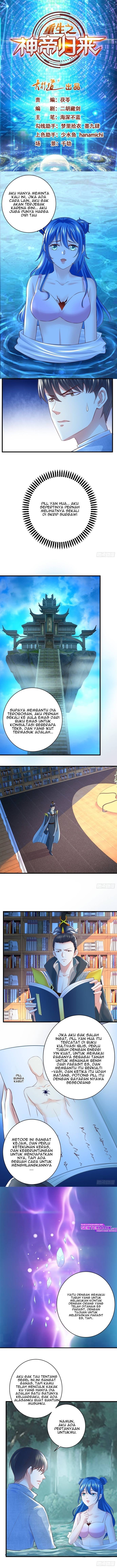 Return of the Reborn God Emperor Chapter 59 Bahasa Indonesia