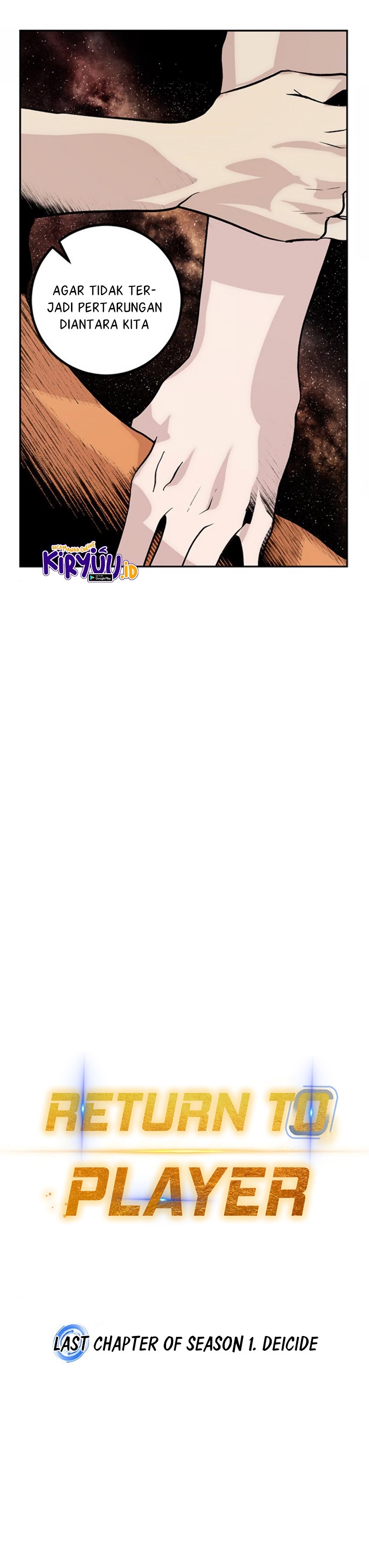 Return to Player Chapter 51 END S1 Bahasa Indonesia