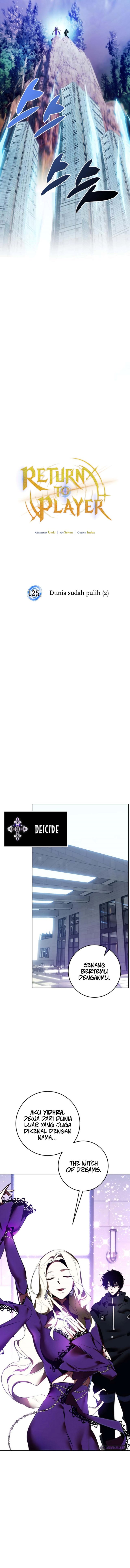 Return to Player Chapter 125 Bahasa Indonesia