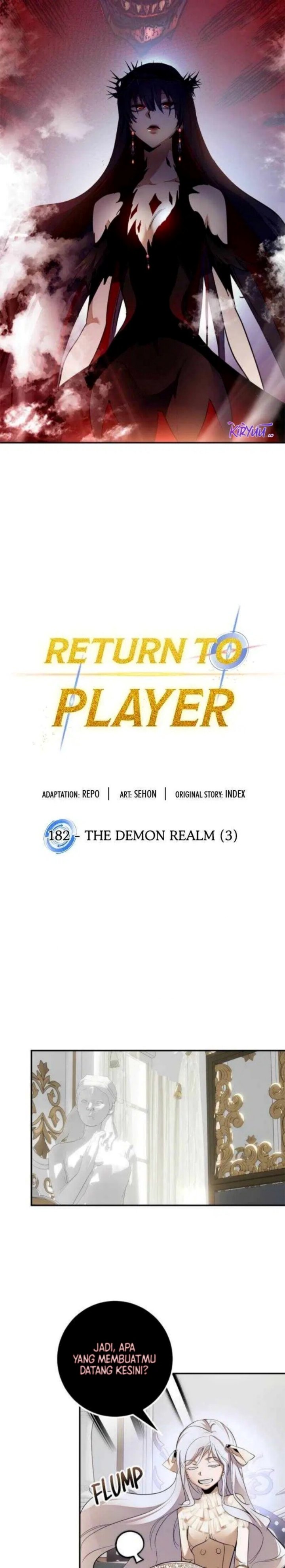 Return to Player chapter 185