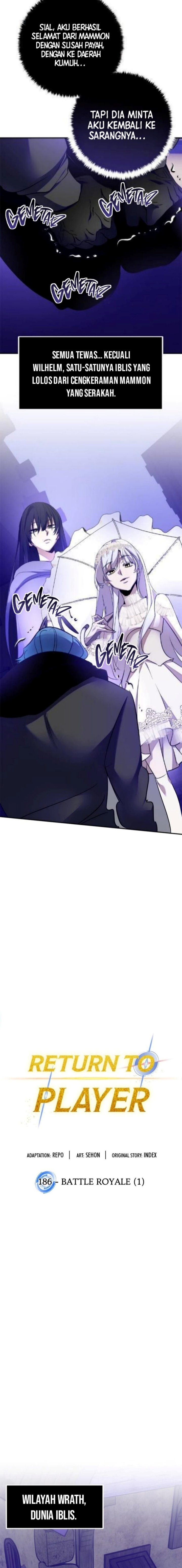 Return to Player Chapter 186 Bahasa Indonesia