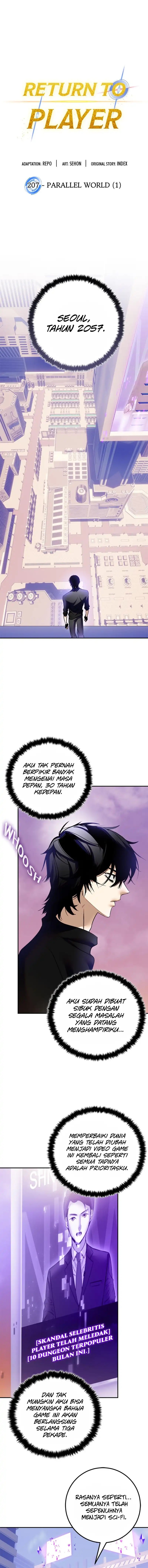 Return to Player Chapter 207 Bahasa Indonesia