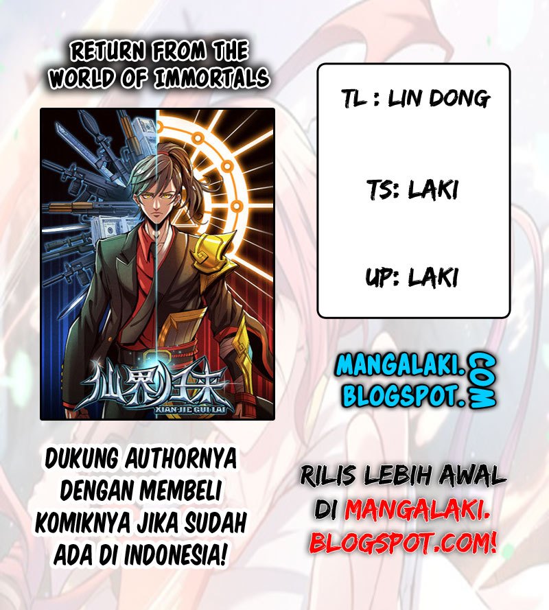 Return From the World of Immortals Chapter 01 Bahasa Indonesia