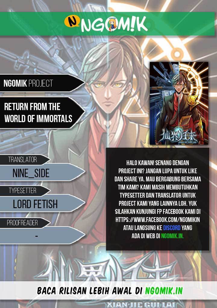 Return From the World of Immortals chapter 29