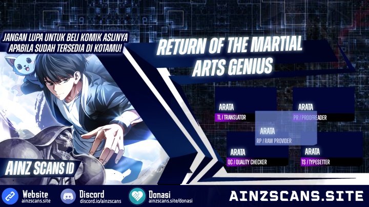 Return Of The Martial Arts Genius chapter 1