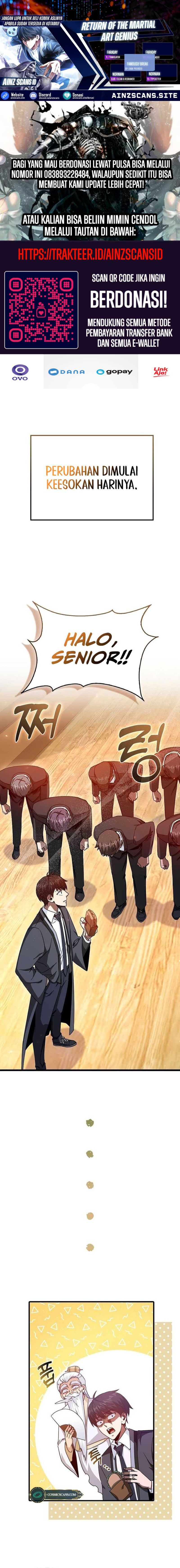 Return Of The Martial Arts Genius chapter 11