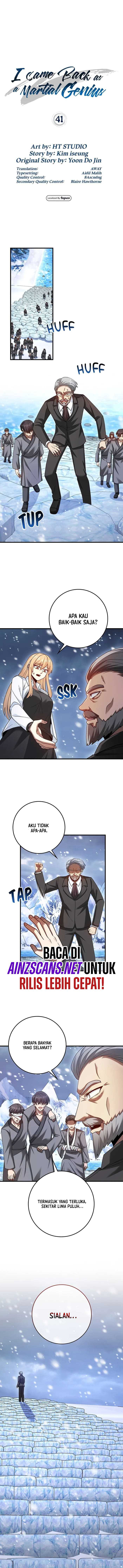 Return Of The Martial Arts Genius chapter 41