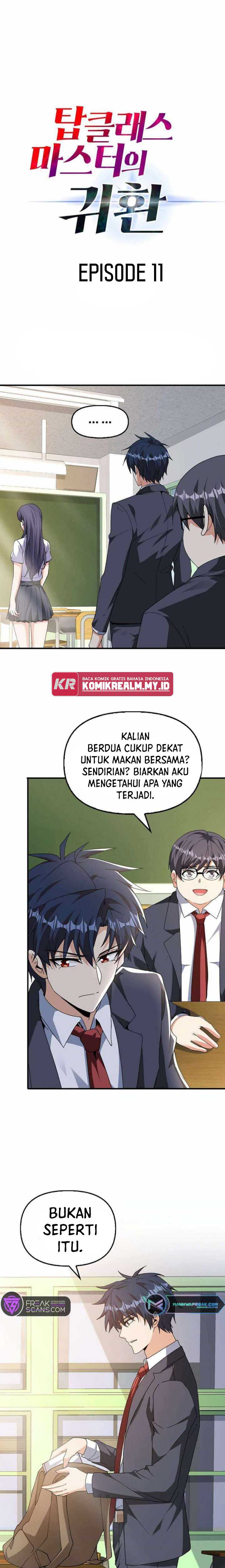 Return Of Top Class Master Chapter 11 Bahasa Indonesia