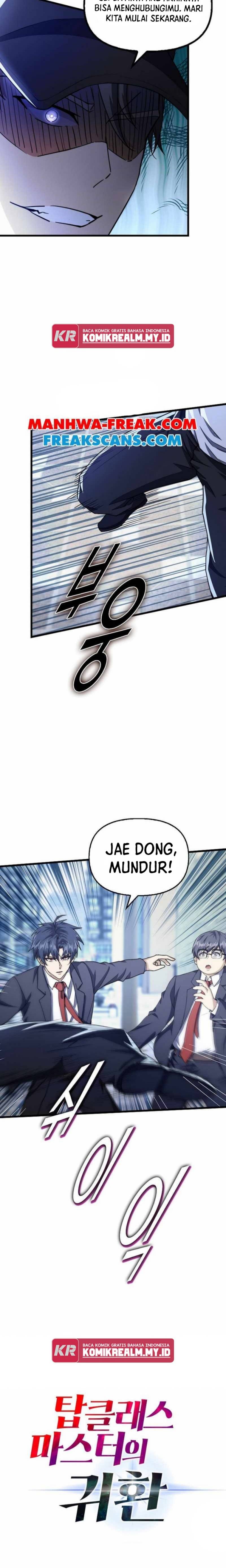 Return Of Top Class Master Chapter 18 Bahasa Indonesia