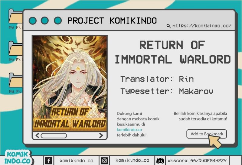 Return of Immortal Warlord chapter 3