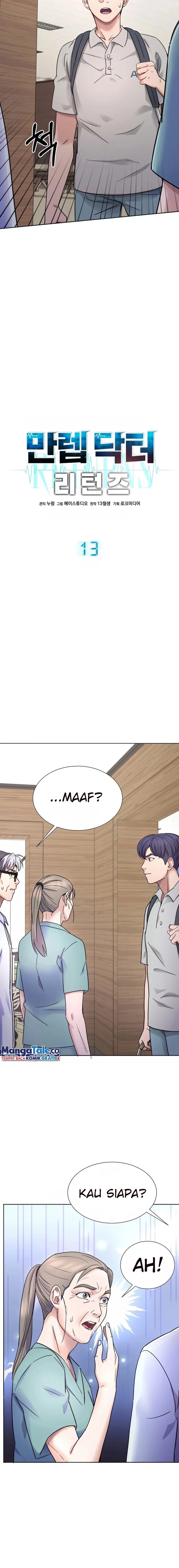 Return of Max Level Doctor Chapter 13 Bahasa Indonesia