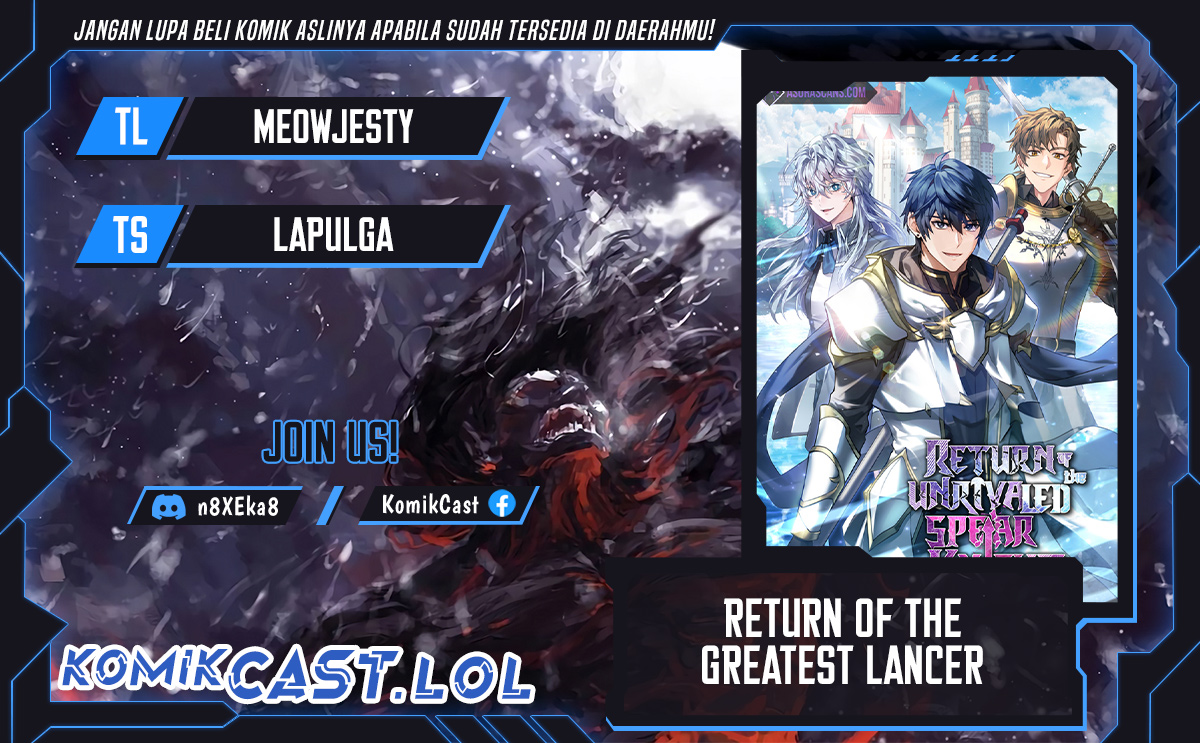 Return of The Greatest Lancer Chapter 136 Bahasa Indonesia