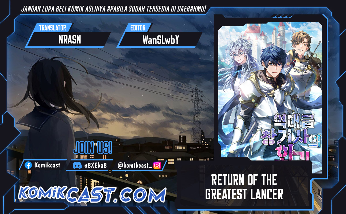 Return of The Greatest Lancer Chapter 170 Bahasa Indonesia