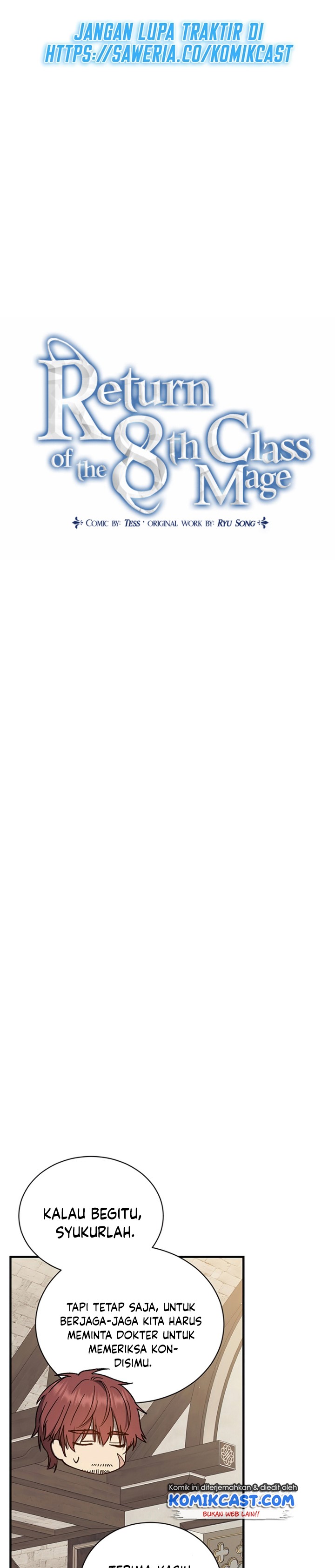 Return of the 8th class Magician Chapter 32 Bahasa Indonesia