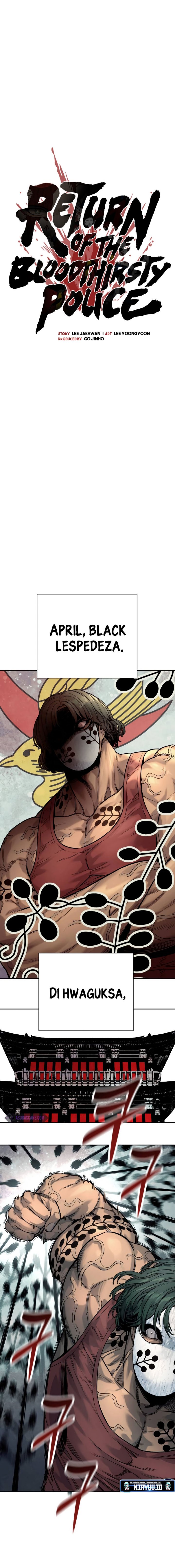 Return of the Bloodthirsty Police Chapter 45 Bahasa Indonesia