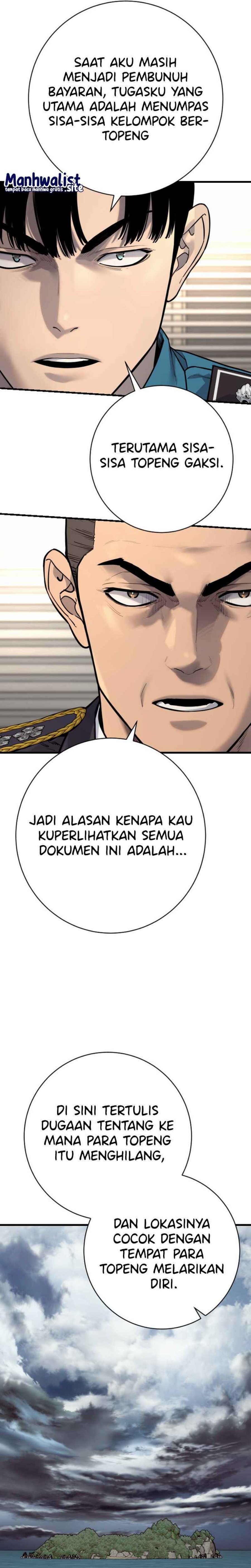 Return of the Bloodthirsty Police Chapter 118 Bahasa Indonesia
