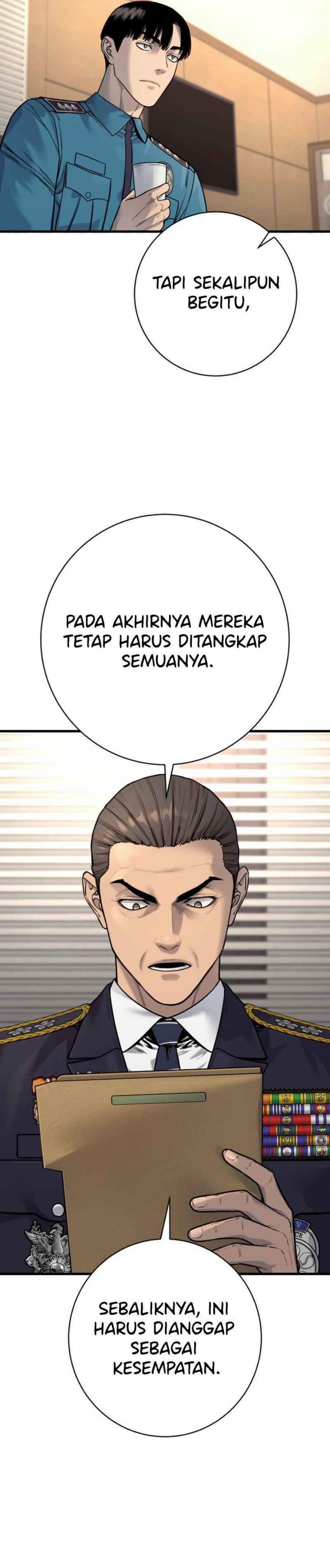 Return of the Bloodthirsty Police Chapter 118 Bahasa Indonesia