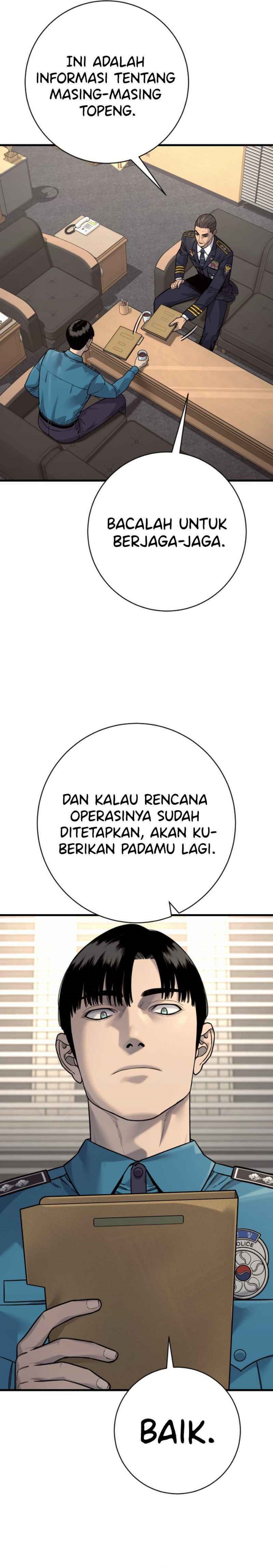 Return of the Bloodthirsty Police Chapter 118 Bahasa Indonesia