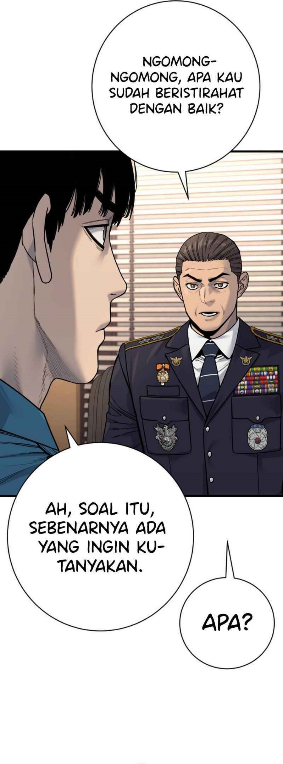 Return of the Bloodthirsty Police Chapter 118 Bahasa Indonesia